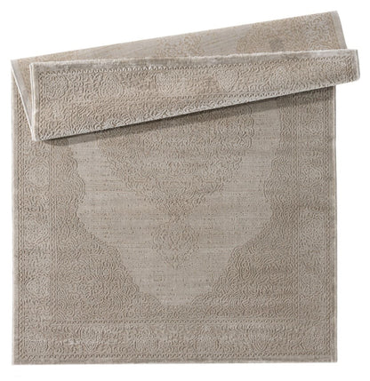 Teppich Elyse stilvoll und elegantes Design 10 mm Höhe 160 x 230 cm 200x290 cm taupe
