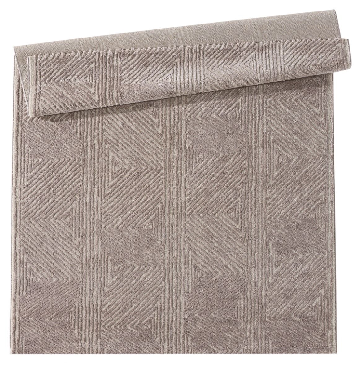 Teppich Nova rechteckig Streifenmuster 13 mm Höhe 160 x 230 cm 200x290 cm beige