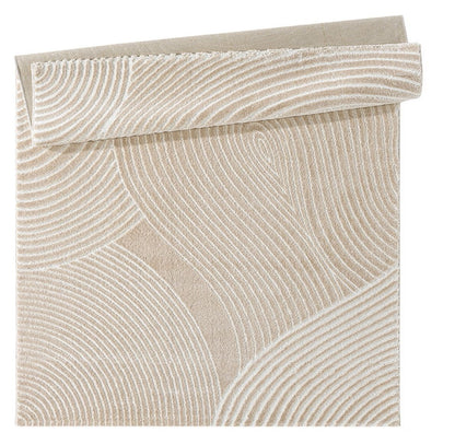 Teppich Nova rechteckig zeitloses Design 13 mm Höhe 160 x 230 cm 200x290 cm creme