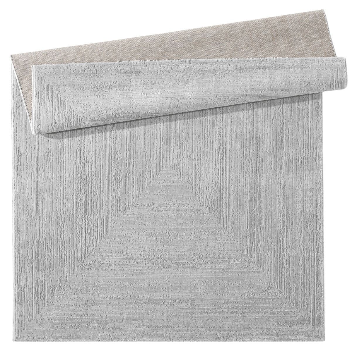 Teppich Elyse modernes und elegantes Design 10 mm Höhe 160 x 230 cm 200 x 290 cm grau