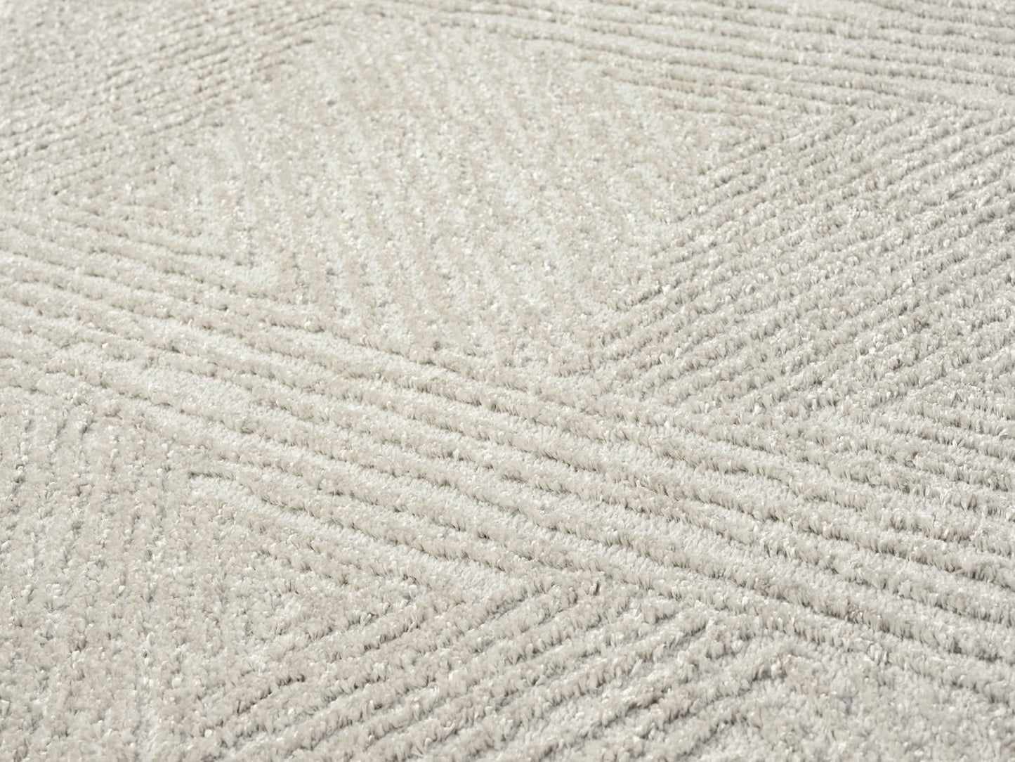 Teppich Nova rechteckig Streifenmuster 13 mm Höhe 160 x 230 cm 200x290 cm grau