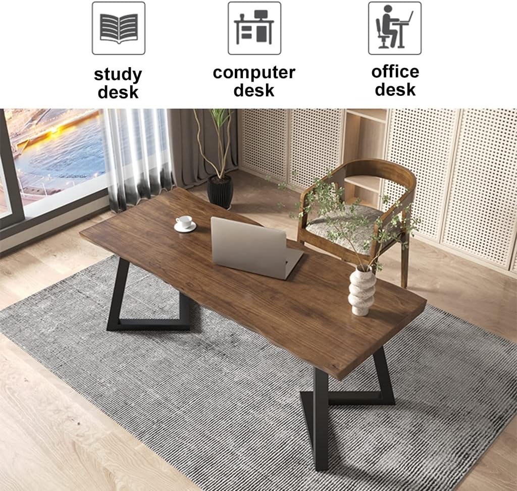 Eichetisch Ashwood mit Baumkante 240cm 280cm