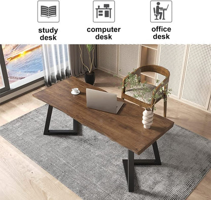 Eichetisch Ashwood mit Baumkante 240cm 280cm