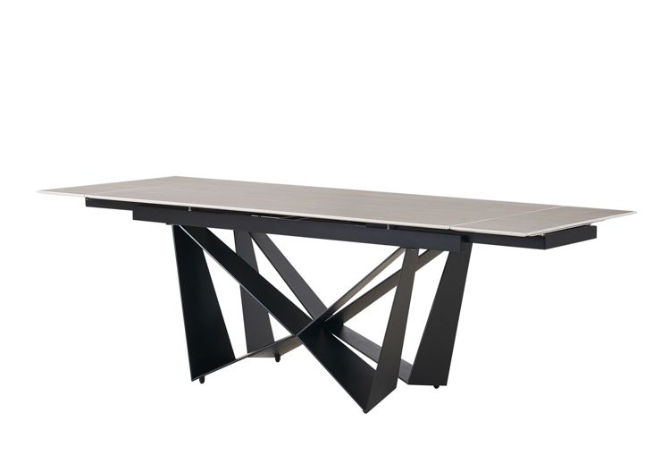 Moderner Esstisch mit Marmor-Optik – ausziehbar von 180 auf 240 cm