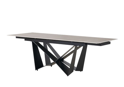 Moderner Esstisch mit Marmor-Optik – ausziehbar von 180 auf 240 cm