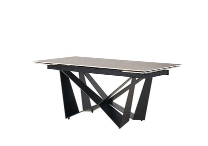 Moderner Esstisch mit Marmor-Optik – ausziehbar von 180 auf 240 cm