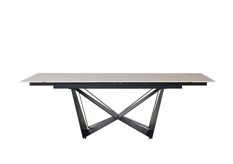 Moderner Esstisch mit Marmor-Optik – ausziehbar von 180 auf 240 cm