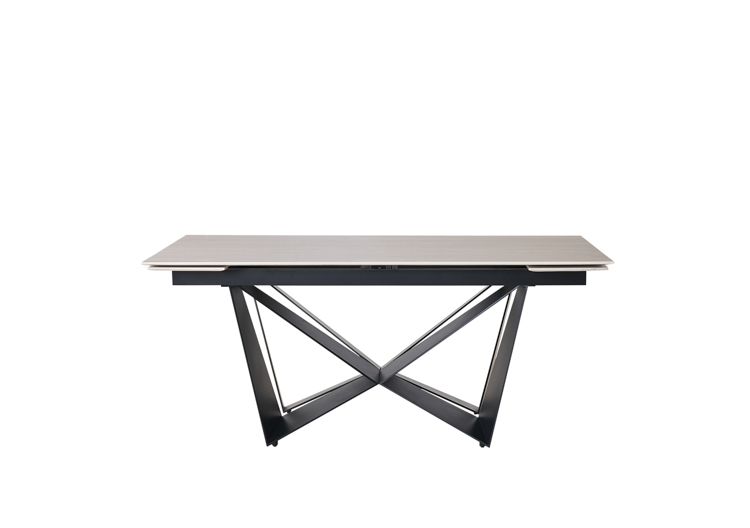 Moderner Esstisch mit Marmor-Optik – ausziehbar von 180 auf 240 cm