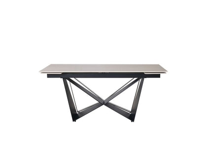 Moderner Esstisch mit Marmor-Optik – ausziehbar von 180 auf 240 cm