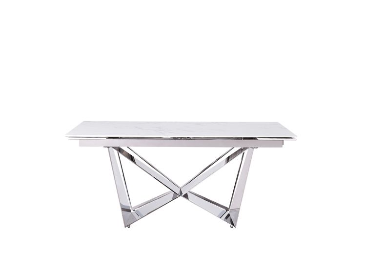 Moderner Esstisch mit Marmor-Optik – ausziehbar von 180 auf 240 cm