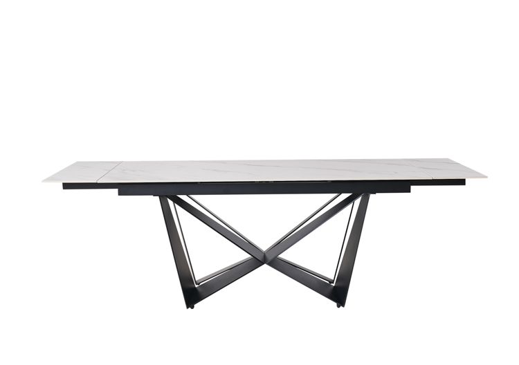 Moderner Esstisch mit Marmor-Optik – ausziehbar von 180 auf 240 cm