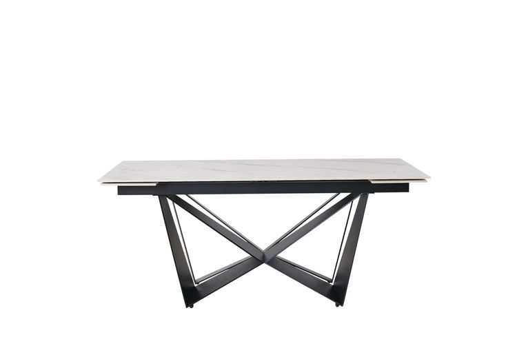 Moderner Esstisch mit Marmor-Optik – ausziehbar von 180 auf 240 cm