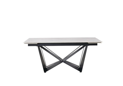 Moderner Esstisch mit Marmor-Optik – ausziehbar von 180 auf 240 cm
