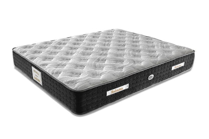 BAHAMA Black Velvet Set schwarz Samt Boxspringbett Set LED-Beleuchtung 90x200 - 180x200