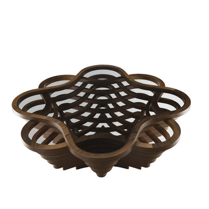 Beistelltisch Couchtisch "Wolke" Glas 90x90x42 cm
