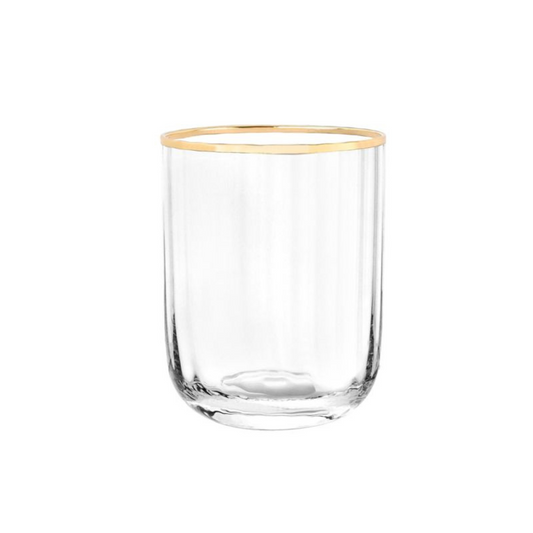 Bricard Gläser-Set Cadiz Trinkgläser Softdrinkgläser 300 ml 4er- Set Gold