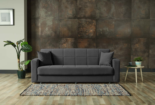 Dave Gruppen Schlafsofa mit Bettfunktion und Bettkasten 214x80cm