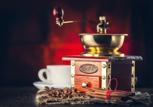 Kaffemahler Gemälde 100x70 cm