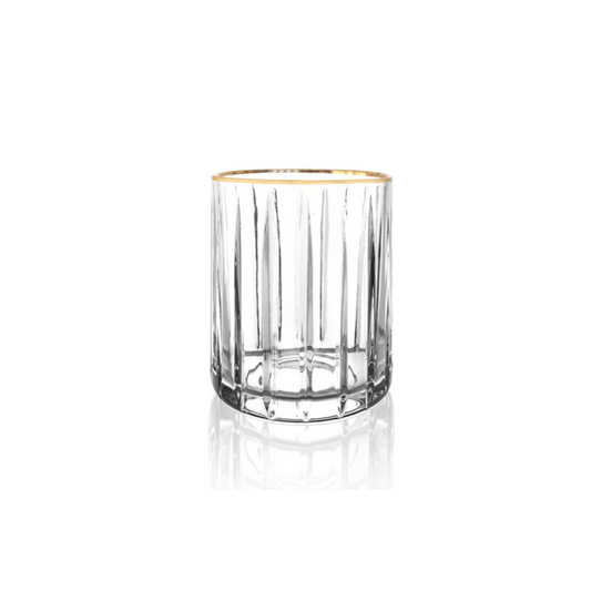 Bricard Gläser-Set Vigo Trinkgläser Whiskygläser 170 ml 6er-Set Gold