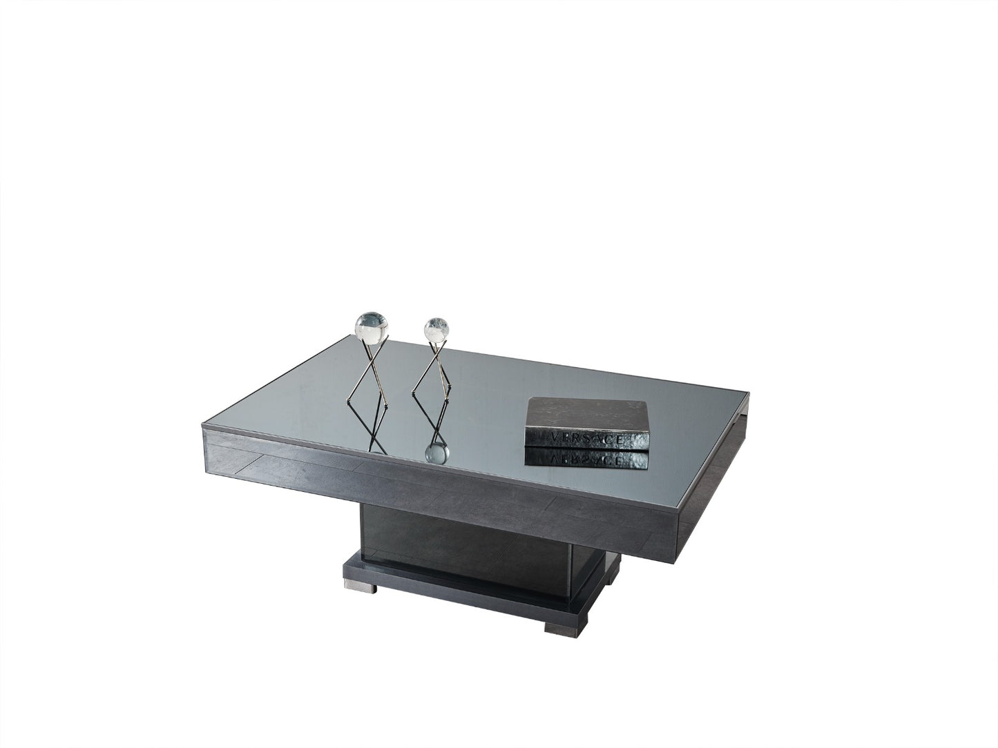 Couchtisch  QUEEN Glas Smoked 130x70x43 cm