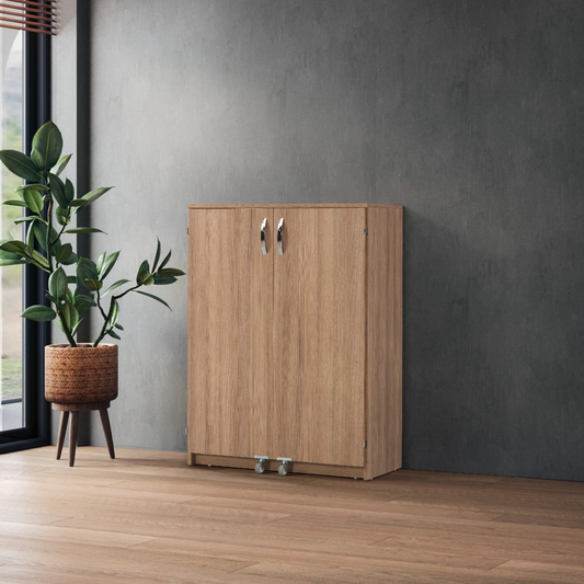 Vorratsschrank / Buffetschrank ARTE Braun 90x41x120 cm