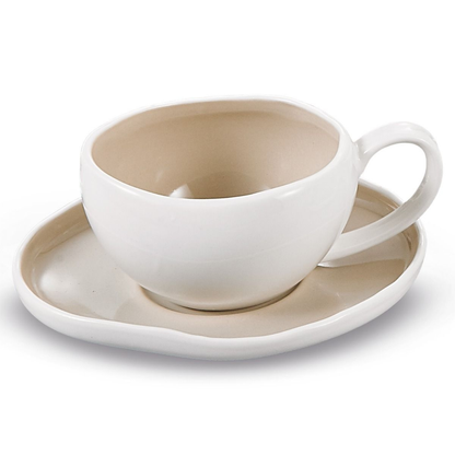 Bricard Espresso Set BARLES 12 teilig Beige