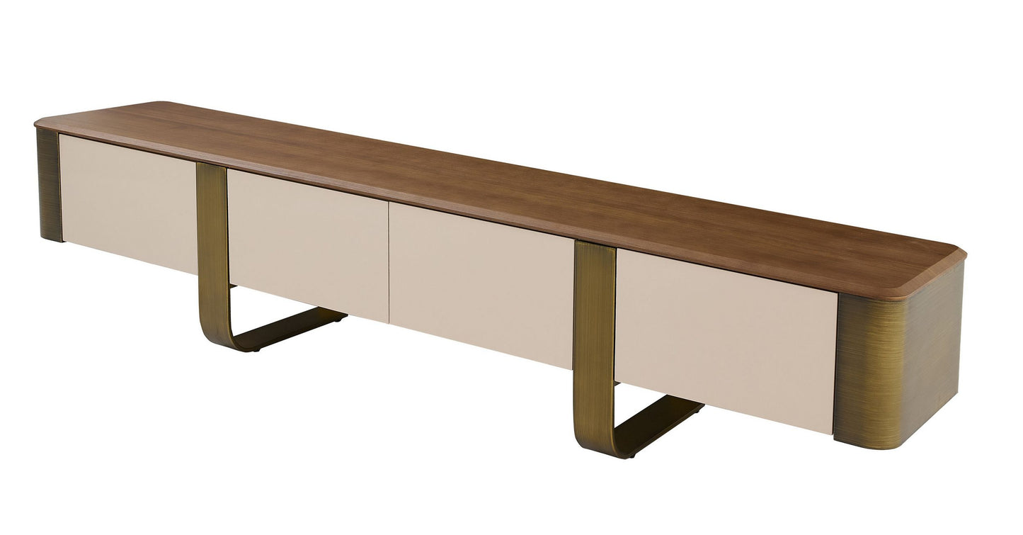 TV-Schrank Sideboard 200 cm mit 4 Schubladen TV Lowboard