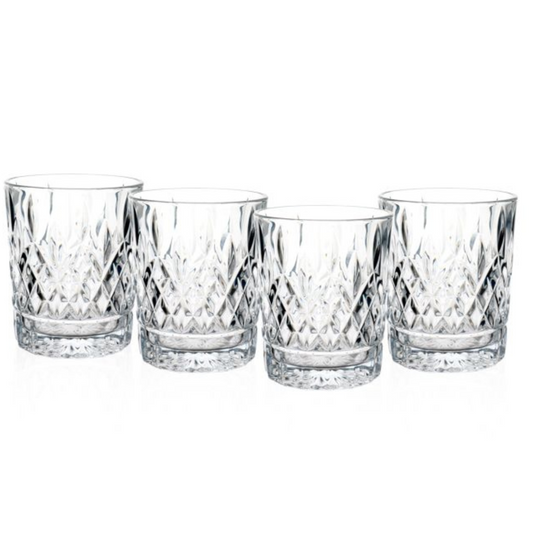 Bricard Gläser-Set Bilbao Trinkgläser Whiskeygläser Kristalloptik  250ml 4er-Set