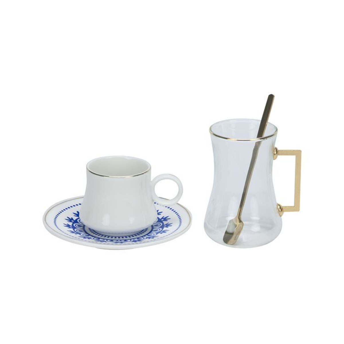 Bricard Tee-Espresso Set  – 24-teilig Blau