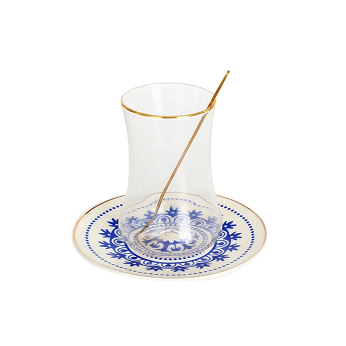 BRICARD Tee-Espresso Set 014 | 24-teilig – Blau