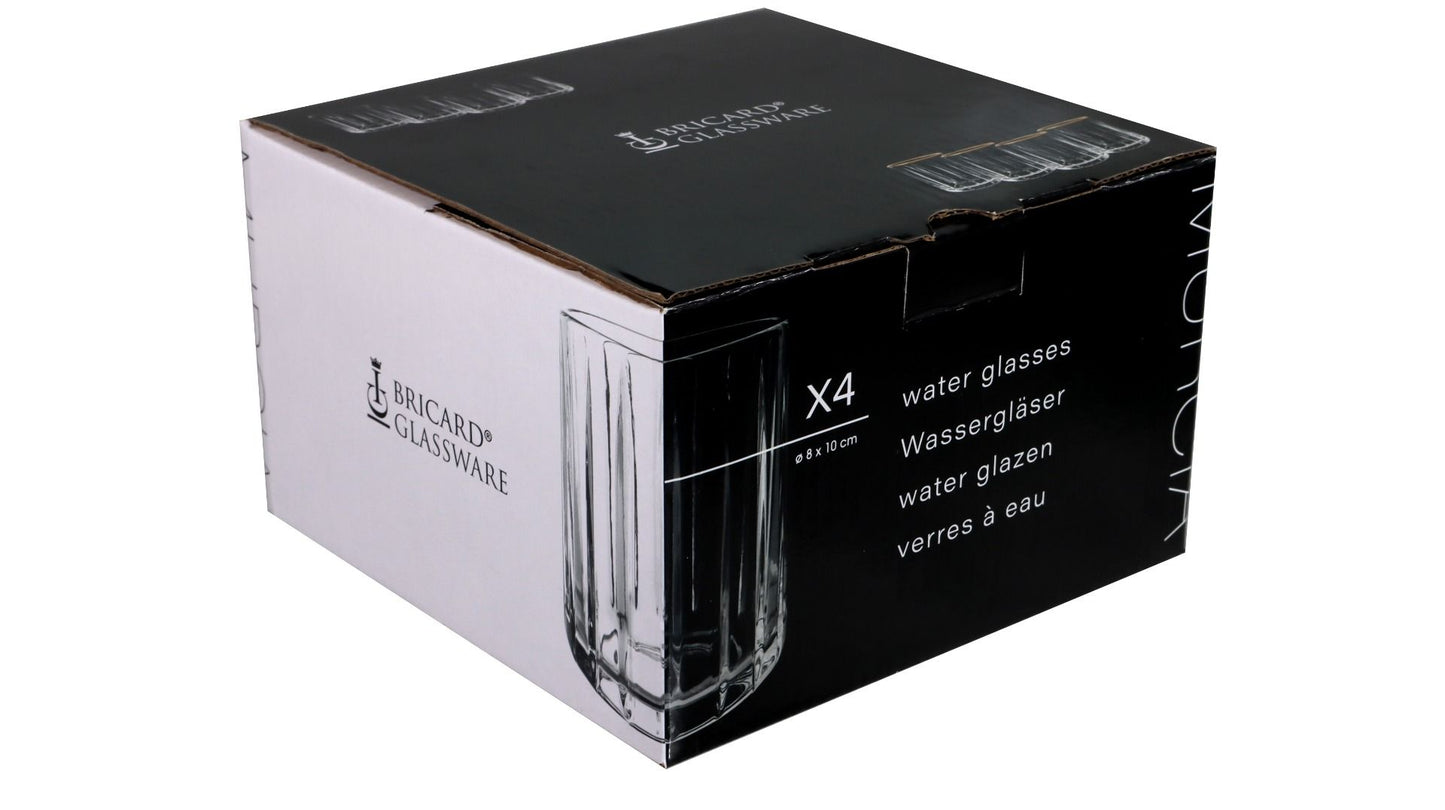 Bricard Gläser-Set Vigo Trinkgläser Whiskygläser 170 ml 6er-Set Gold