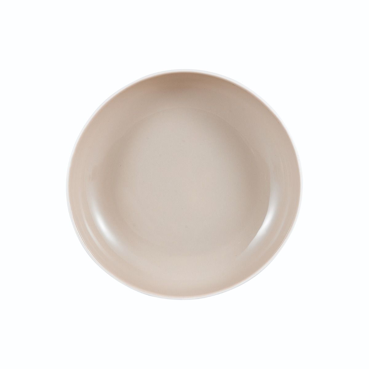 Bricard Colmar Geschirr-Set weiß-beige 27-tlg. 6 Personen Porzellan