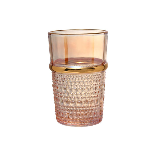 Bricard Gläser-Set Haza Trinkgläser Softdrinkgläser Whiskygläser 200ml 12er-Set amber-gold