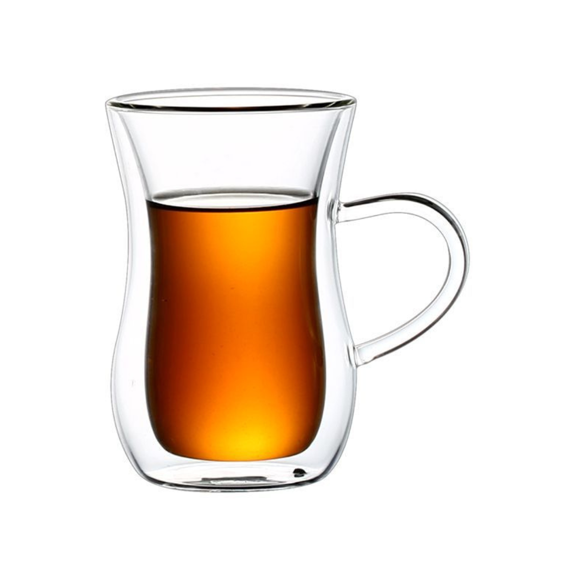 Bricard Doppelwand-Teeglas mit Henkel – 2 Stück