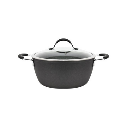 Kochtopft mit Glasdeckel Dura 26 cm Induktion antihaft