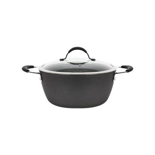 Kochtopft mit Glasdeckel Dura 26 cm Induktion antihaft