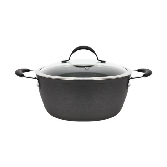 Kochtopft mit Glasdeckel Dura 30 cm Induktion antihaft