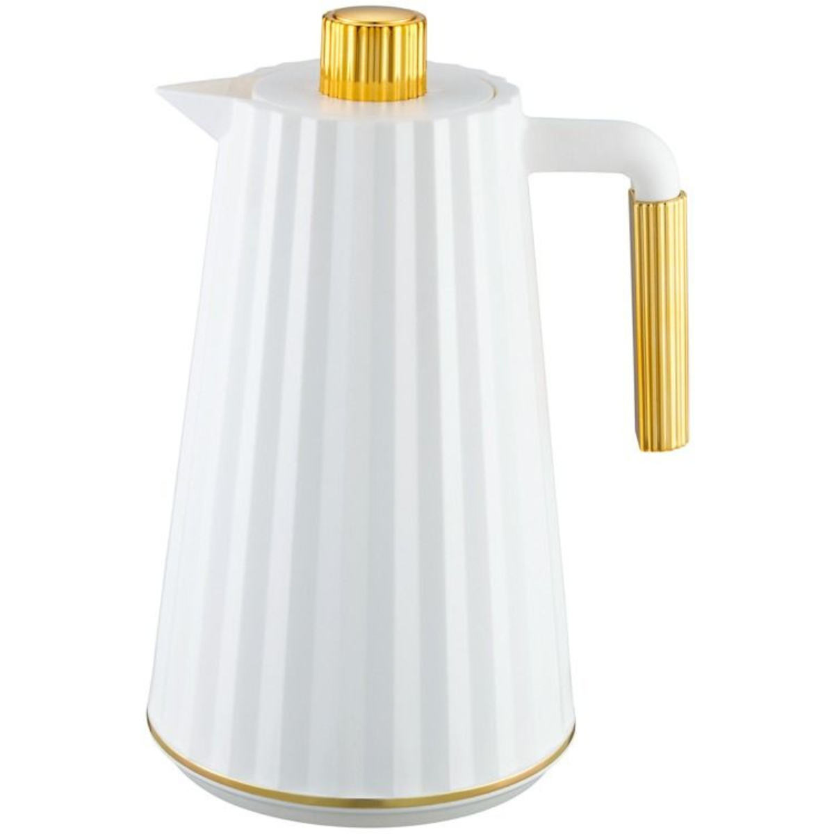 Thermosflasche ERA  1,0 L Weiß - Gold