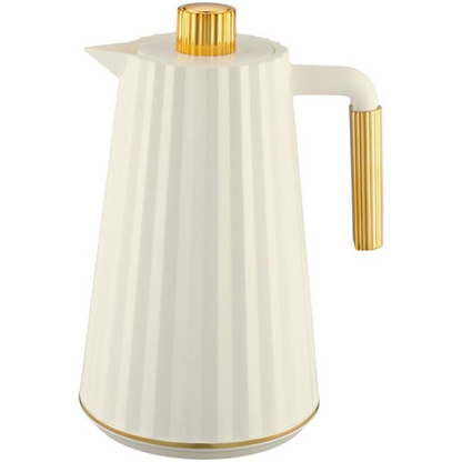 Thermosflasche ERA  1,0 L Beige-Gold
