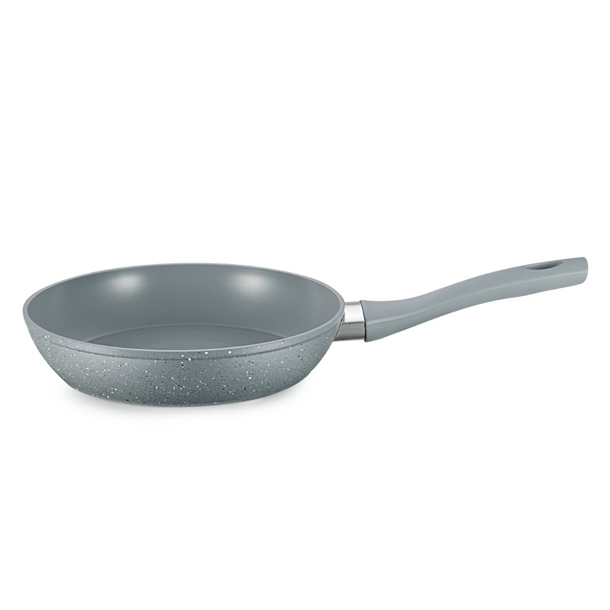 Pfannen Set Nova 3-tlg. Ø20/24/28 CM Induktion antihaft Marmordesign grau