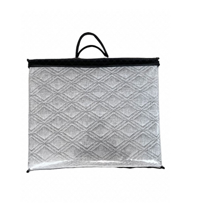 Tagesdecke Set Havin Überwurf Decke 3-Teilig 240 x 250 cm , atmungsaktiv 2-Personen Grau