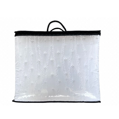 Tagesdecke Set Ipek Überwurf Decke 3-Teilig 240 x 250 cm , atmungsaktiv 2-Personen Weiss