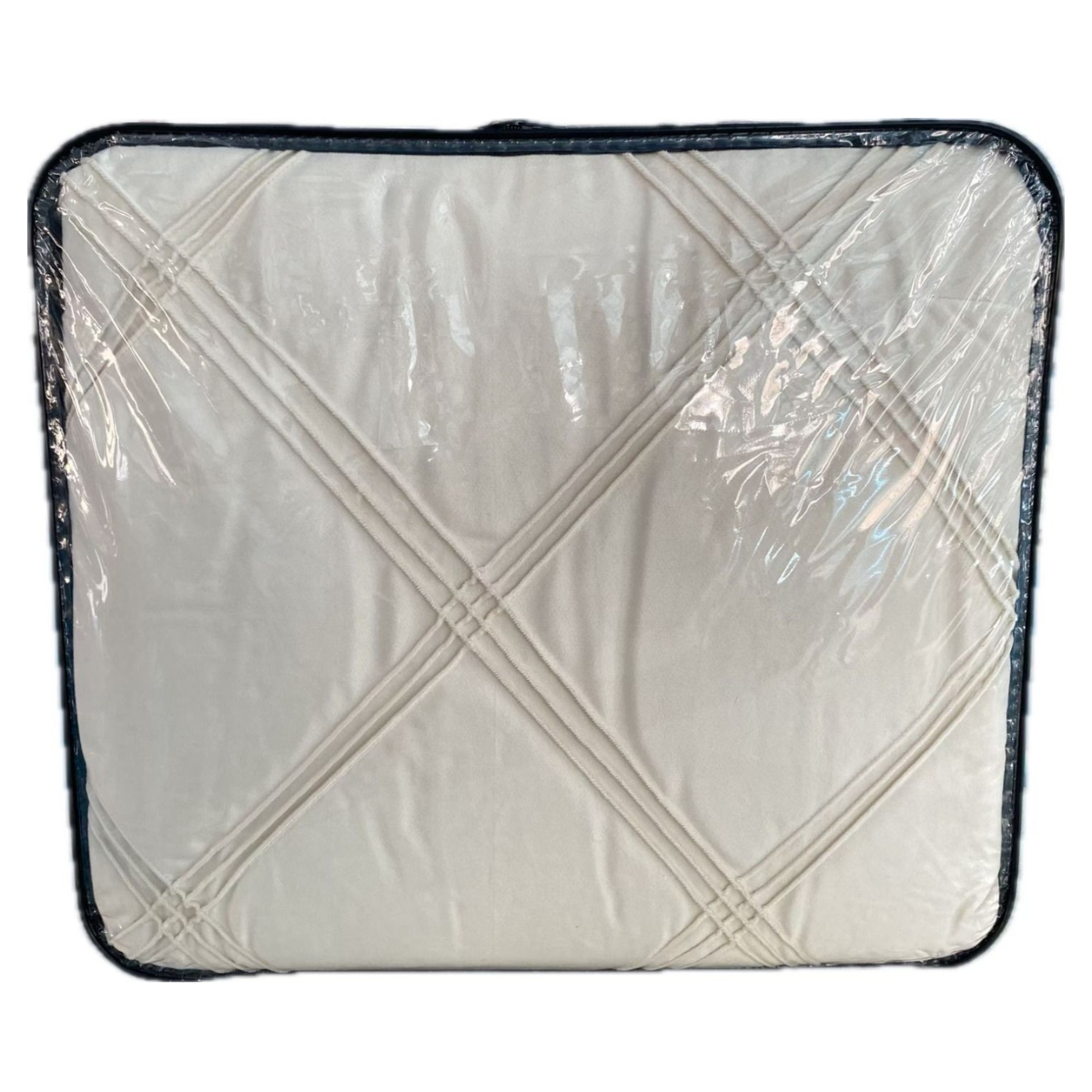 Tagesdecke Set Lara Überwurf Decke 3-Teilig 240 x 250 cm , atmungsaktiv 2-Personen Beige