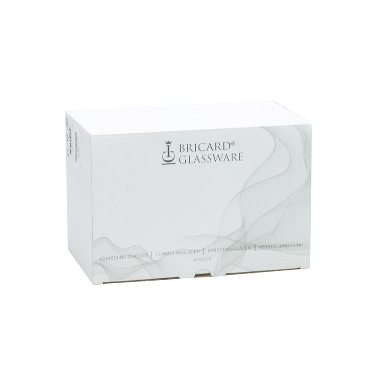 Bricard Gläser-Set Lines Trinkgläser Softdrinkgläser 350 ml 6er-Set Gold