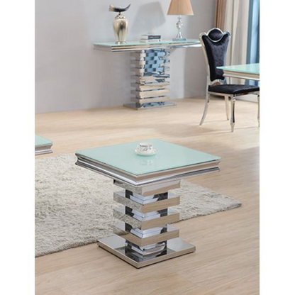 MONZA Beistelltisch – Modernes Design trifft auf markante Eleganz 60X60X55 CM