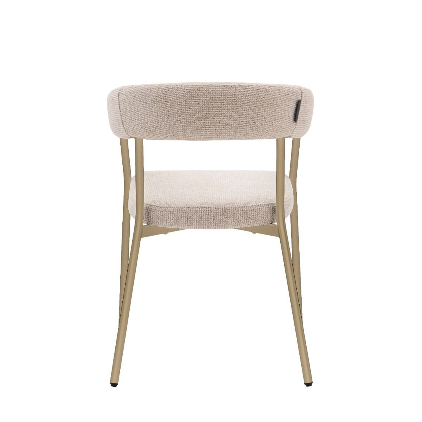 Esszimmerstuhl NARDO Eleganter Armlehnstuhl in Creme-Beige