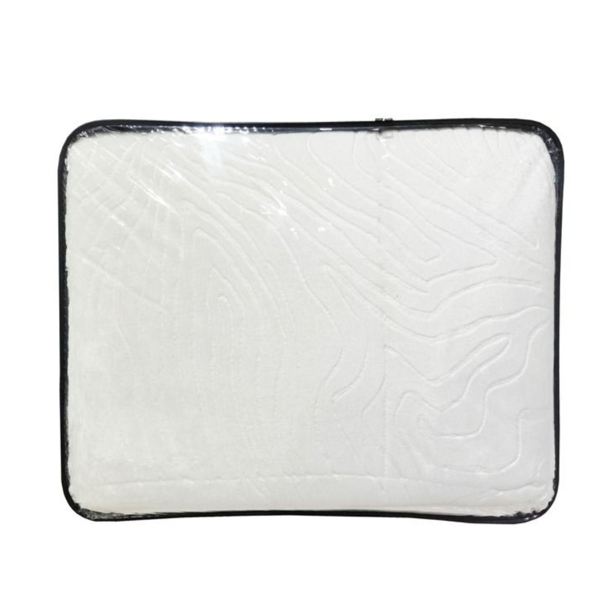 Tagesdecke Set Nazli Überwurf Decke 3-Teilig 260 x 240 cm , atmungsaktiv 2-Personen Weiss