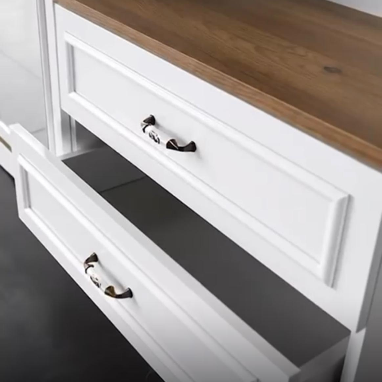 Garderobe OLGA weiß matt 150x40x196 cm
