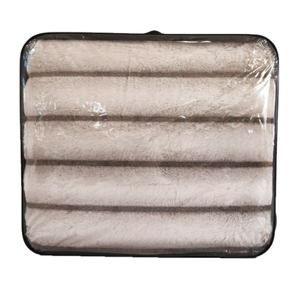 Tagesdecke Set Peri Überwurf Decke 3-Teilig 235X250 CM , atmungsaktiv 2-Personen Braun