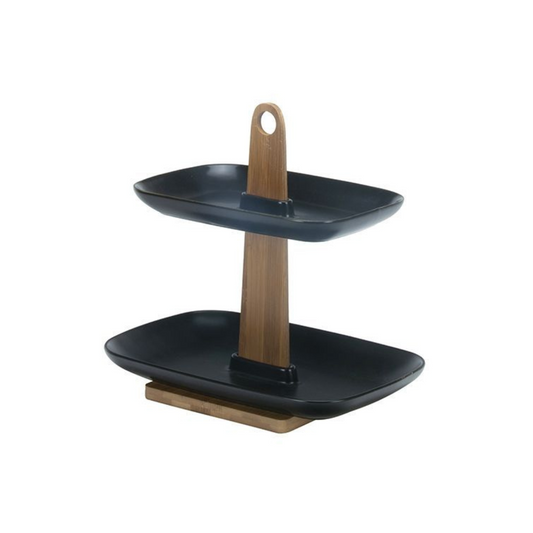 Bricard 7913 Etagere | 4-teilig – Schwarz Bambus